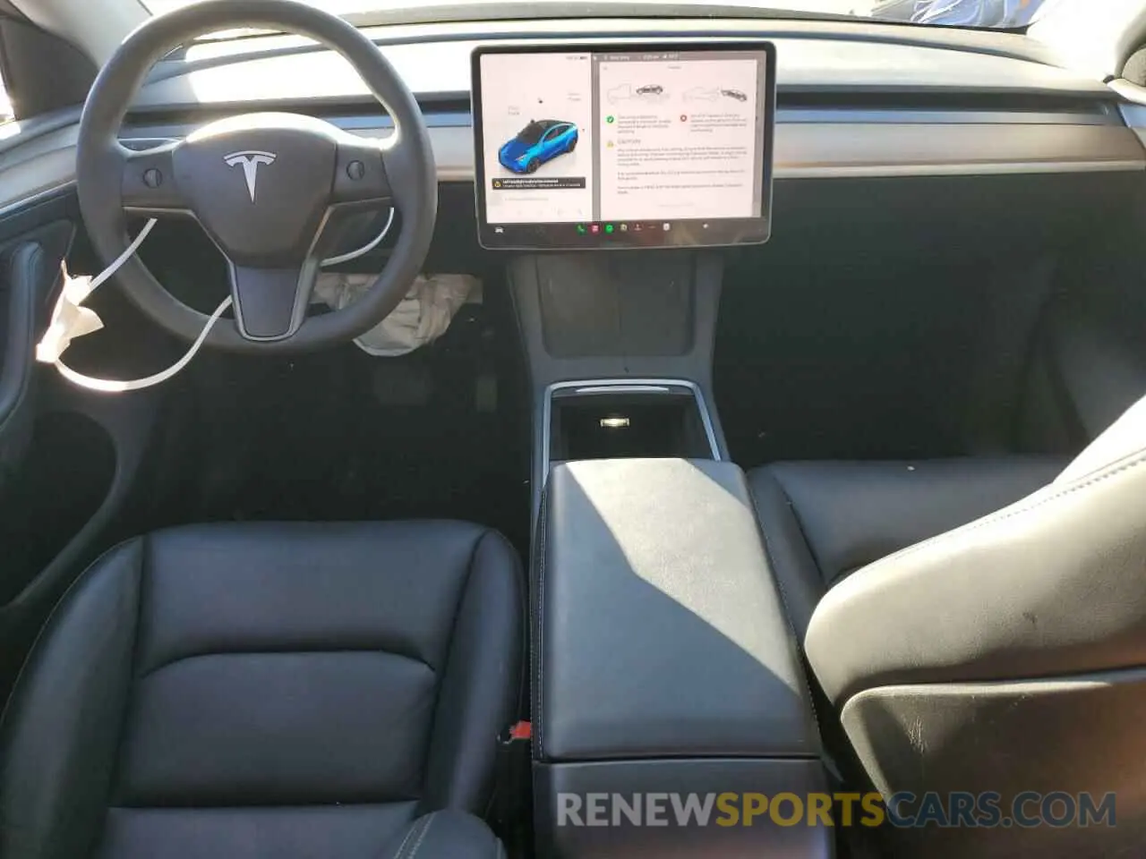 8 Фотография поврежденного автомобиля 7SAYGAEE0PF909640 TESLA MODEL Y 2023