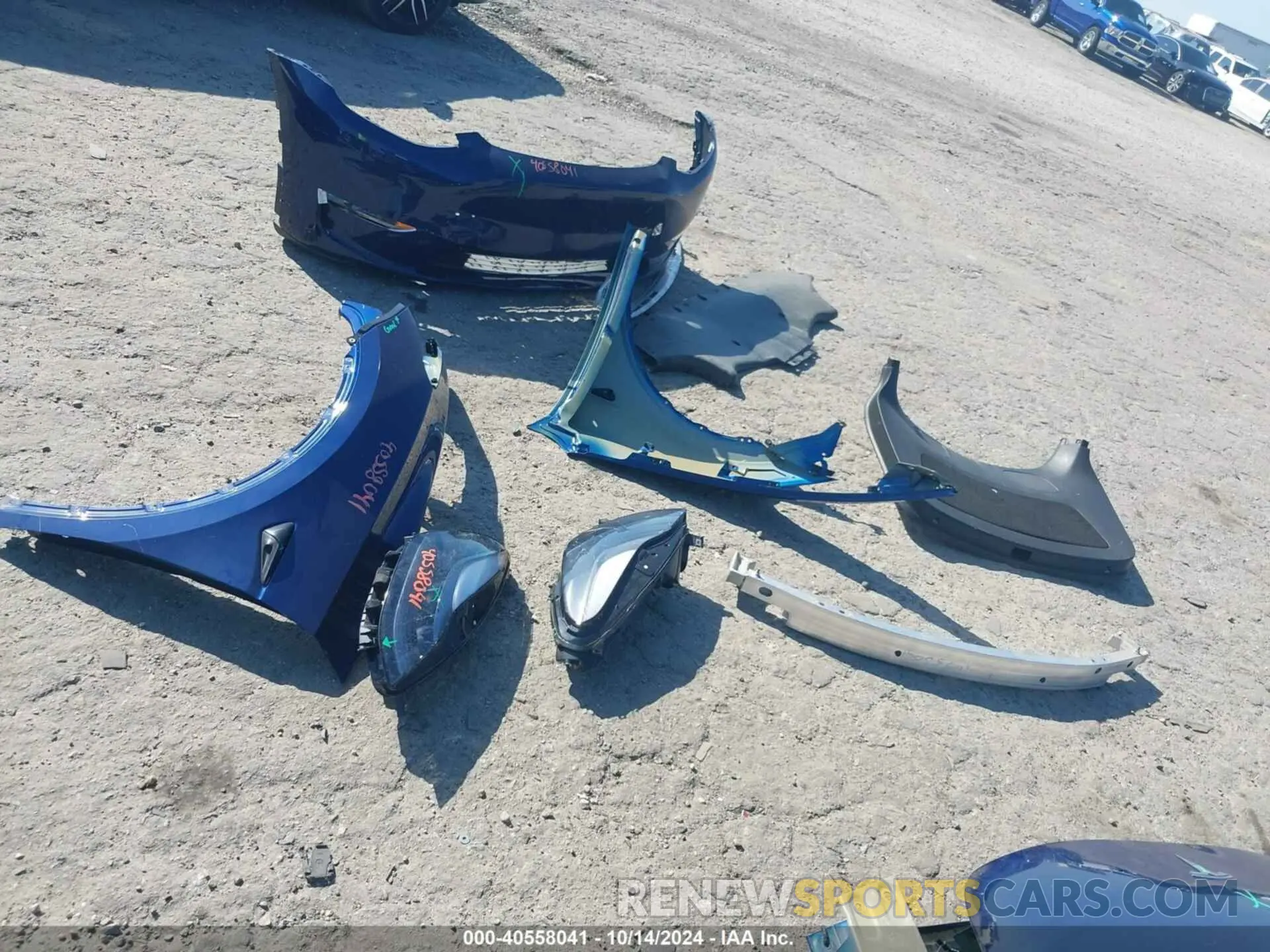 12 Photograph of a damaged car 7SAYGAEE1PF701752 TESLA MODEL Y 2023