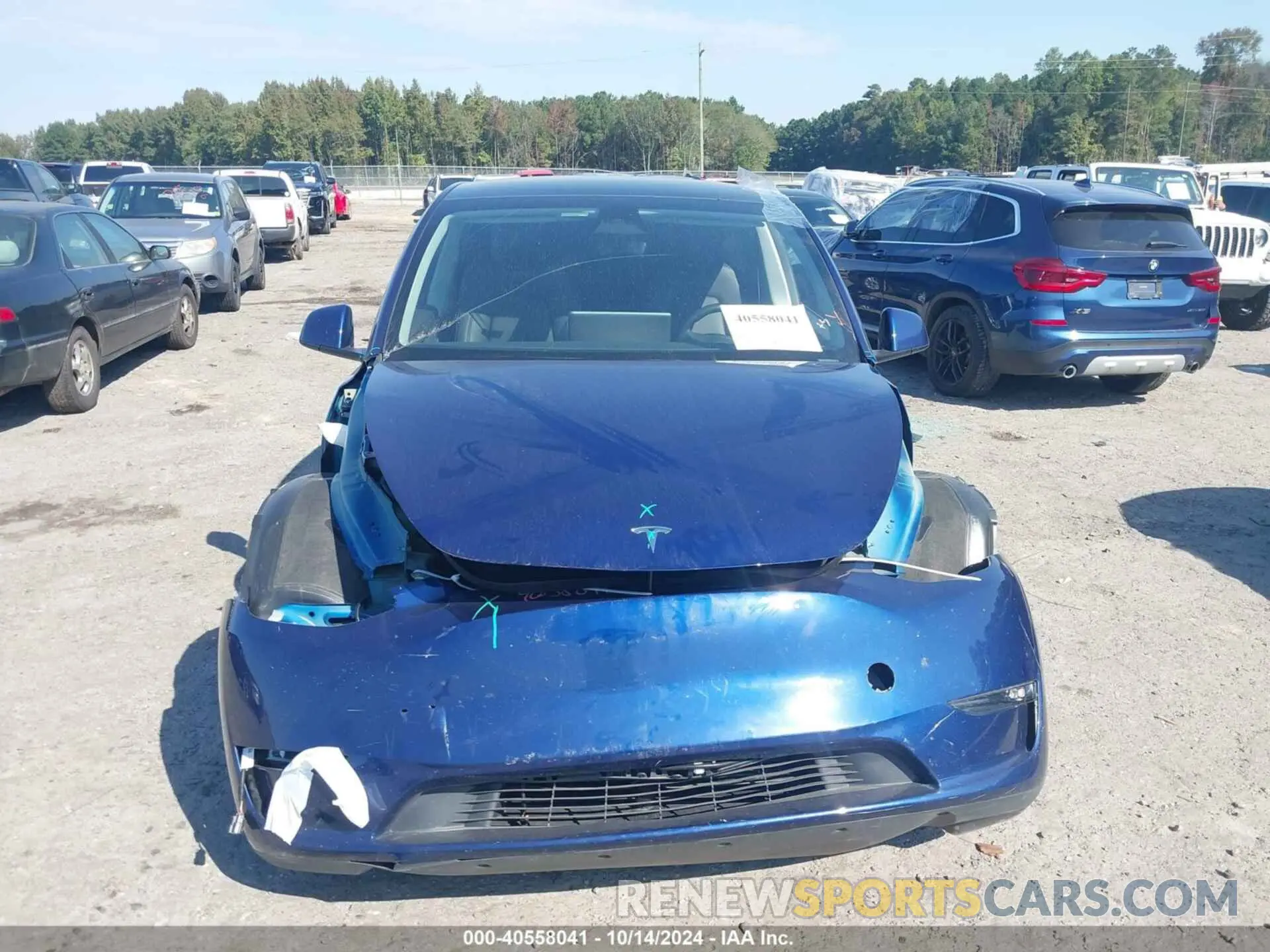 13 Photograph of a damaged car 7SAYGAEE1PF701752 TESLA MODEL Y 2023