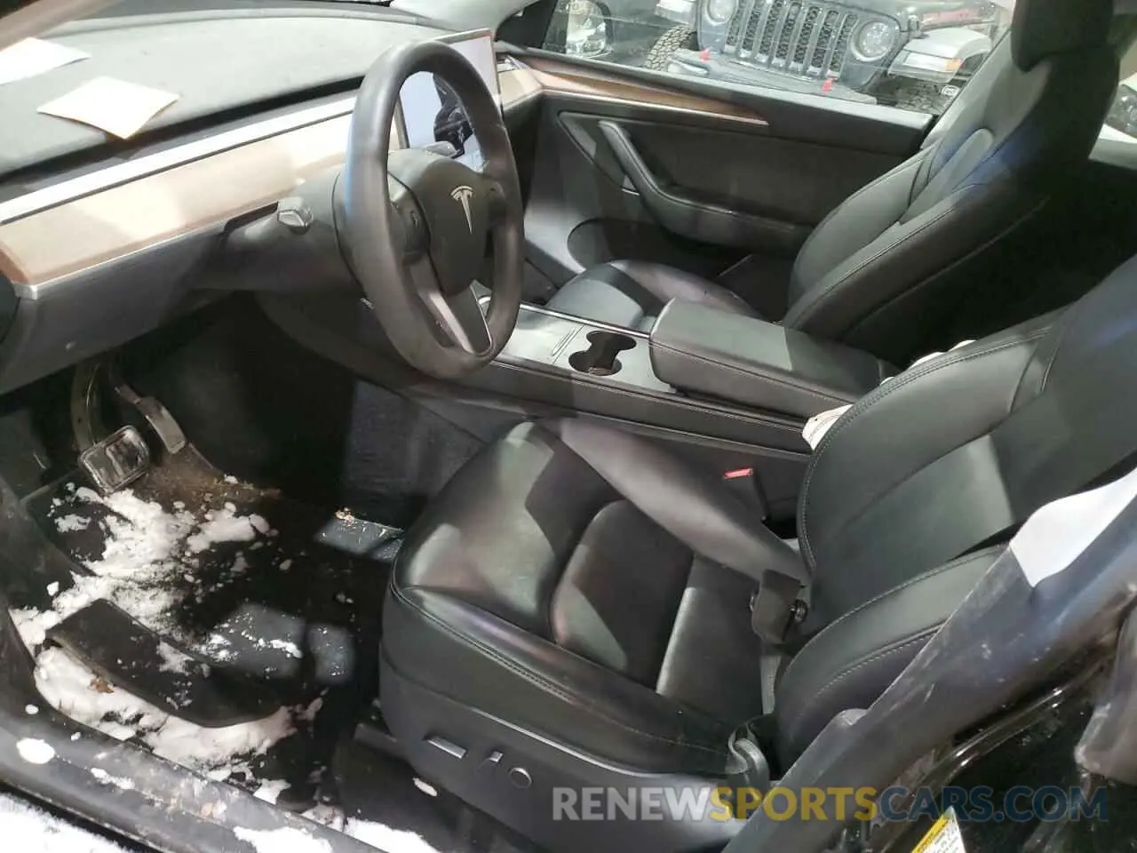 7 Фотография поврежденного автомобиля 7SAYGAEE1PF759361 TESLA MODEL Y 2023