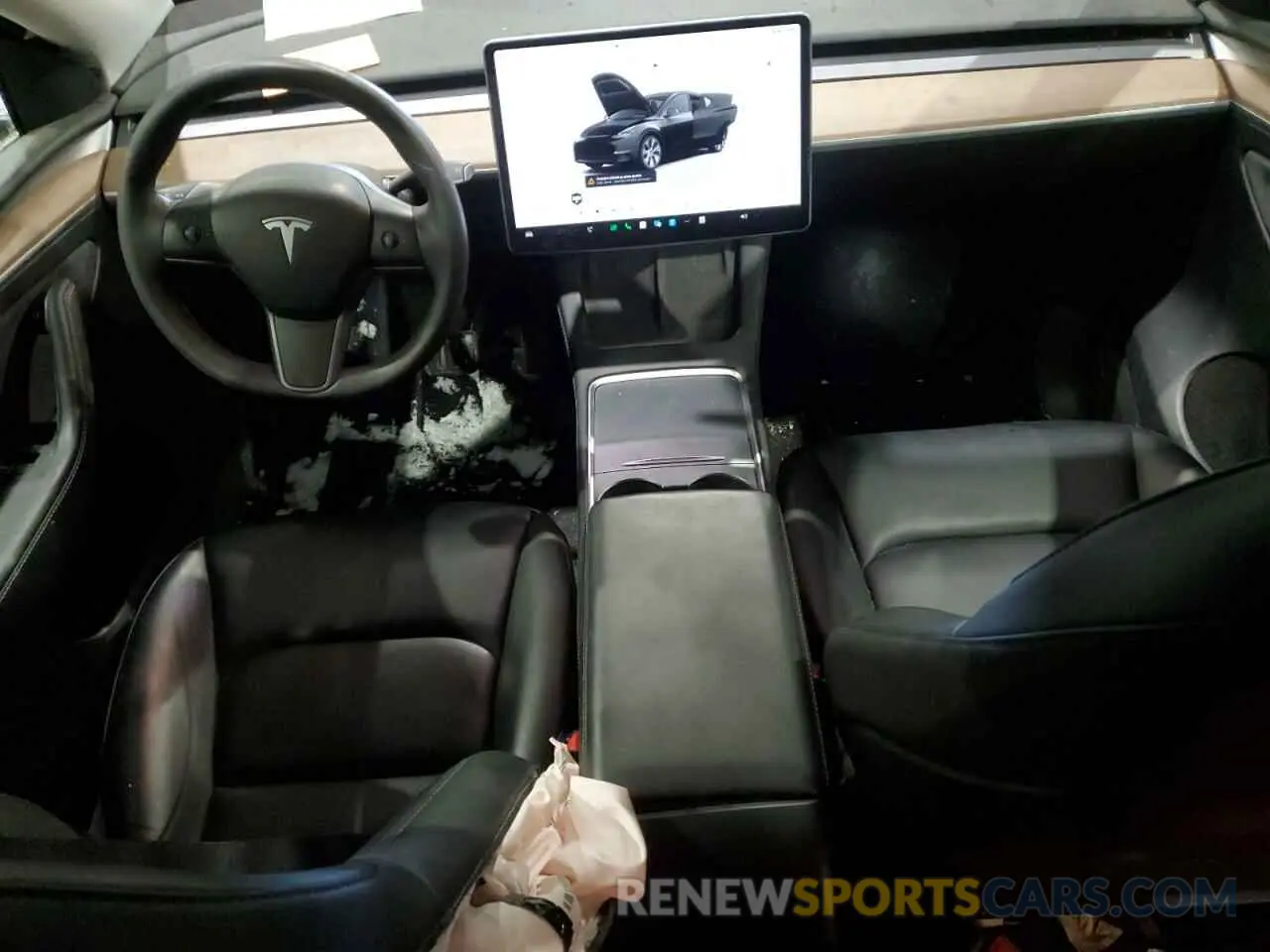8 Фотография поврежденного автомобиля 7SAYGAEE1PF759361 TESLA MODEL Y 2023