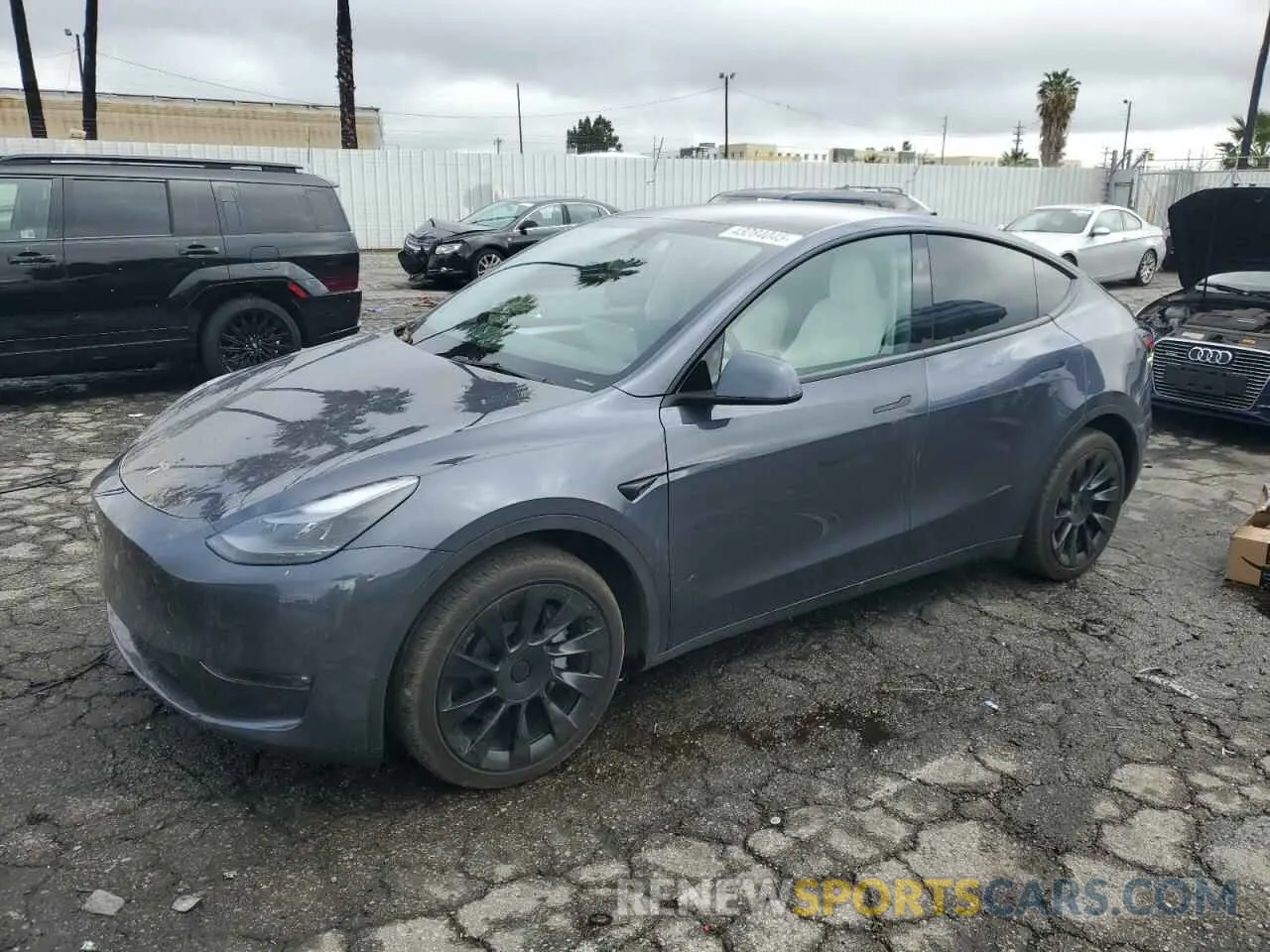 1 Photograph of a damaged car 7SAYGAEE1PF824385 TESLA MODEL Y 2023