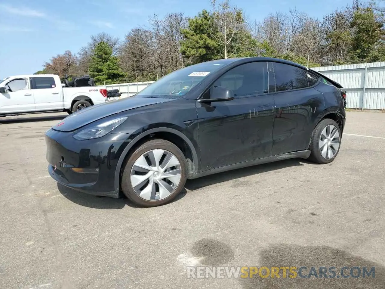 1 Photograph of a damaged car 7SAYGAEE1PF909386 TESLA MODEL Y 2023