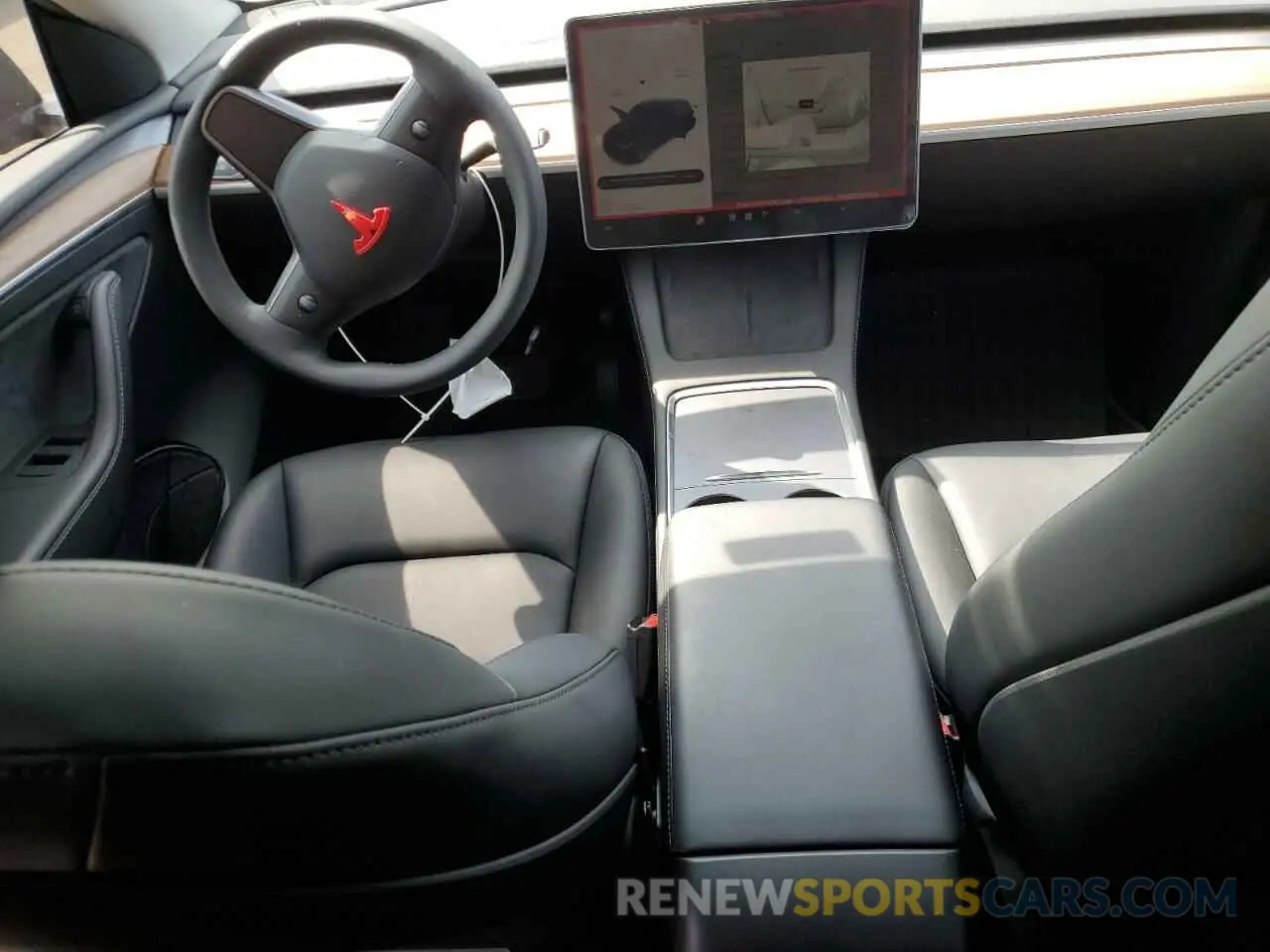 8 Photograph of a damaged car 7SAYGAEE1PF909386 TESLA MODEL Y 2023