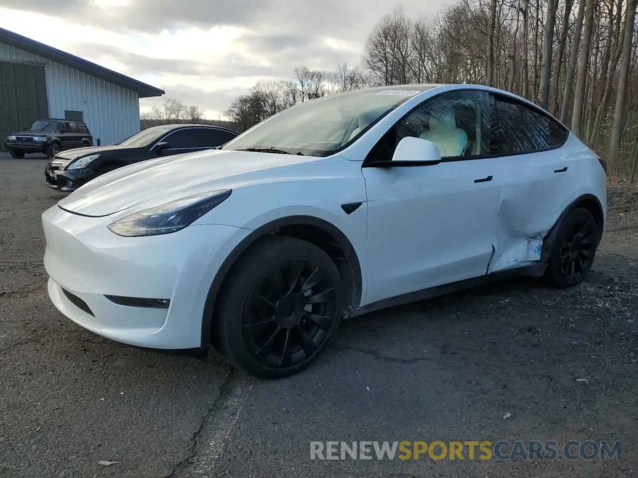 1 Photograph of a damaged car 7SAYGAEE1PF967353 TESLA MODEL Y 2023