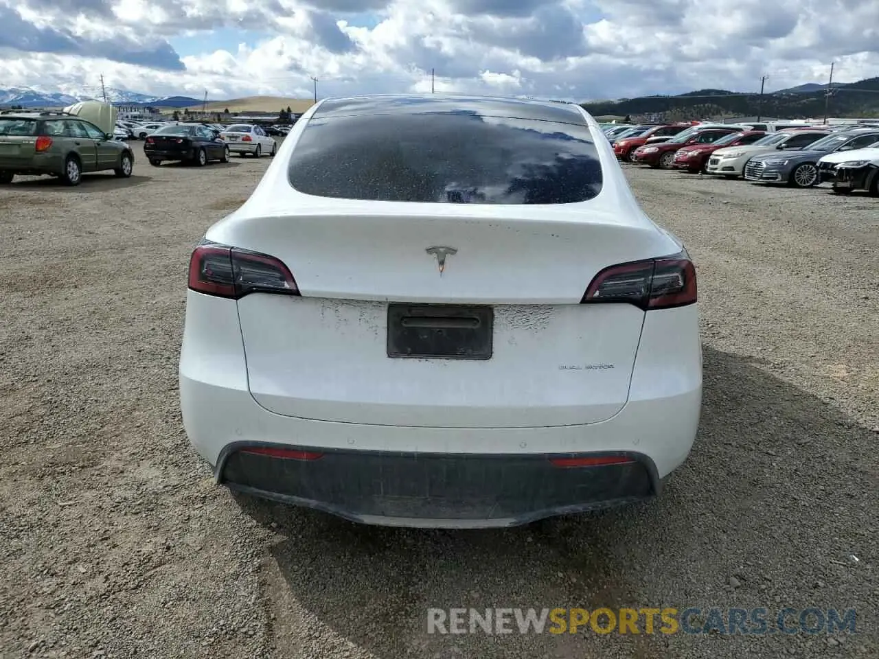 6 Фотография поврежденного автомобиля 7SAYGAEE2PF584621 TESLA MODEL Y 2023
