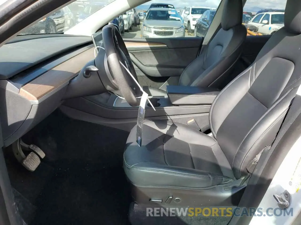 7 Фотография поврежденного автомобиля 7SAYGAEE2PF584621 TESLA MODEL Y 2023