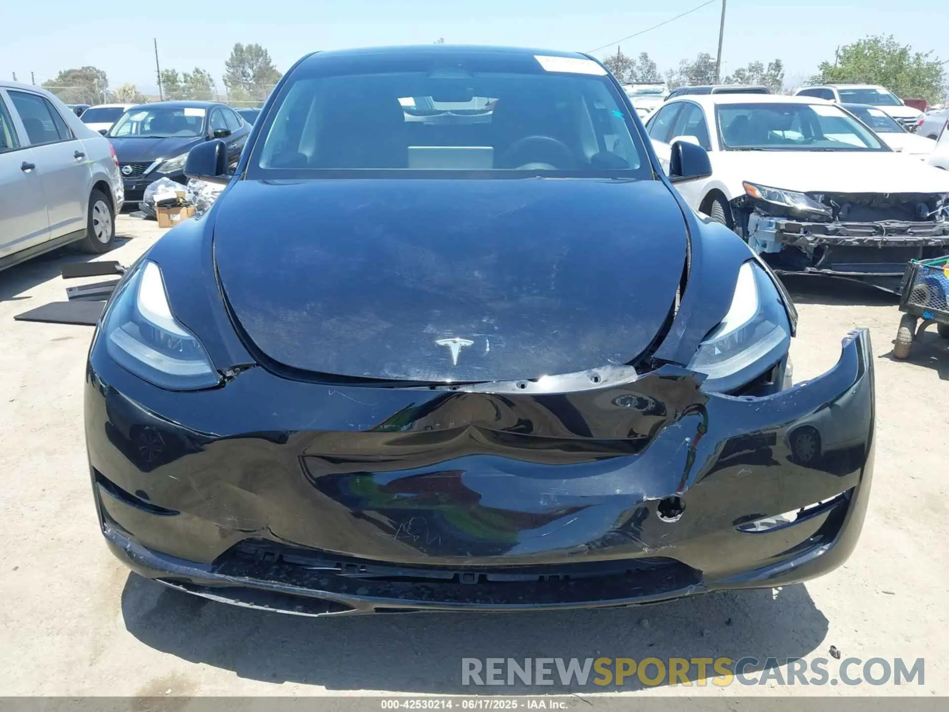 12 Фотография поврежденного автомобиля 7SAYGAEE2PF638323 TESLA MODEL Y 2023