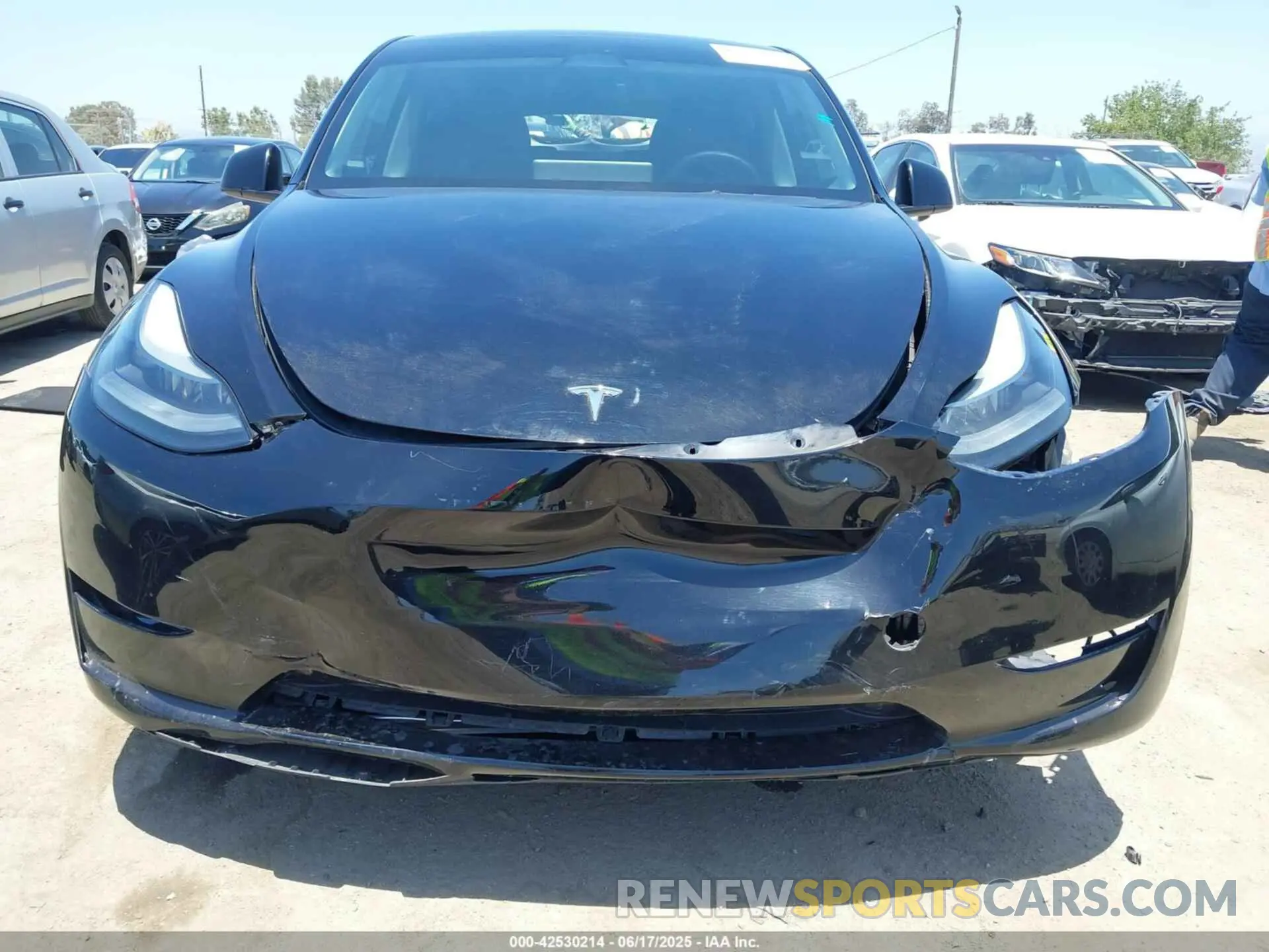 6 Фотография поврежденного автомобиля 7SAYGAEE2PF638323 TESLA MODEL Y 2023