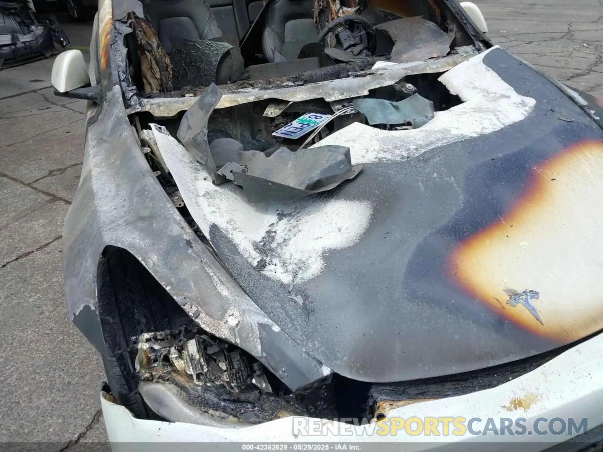 12 Photograph of a damaged car 7SAYGAEE2PF832799 TESLA MODEL Y 2023