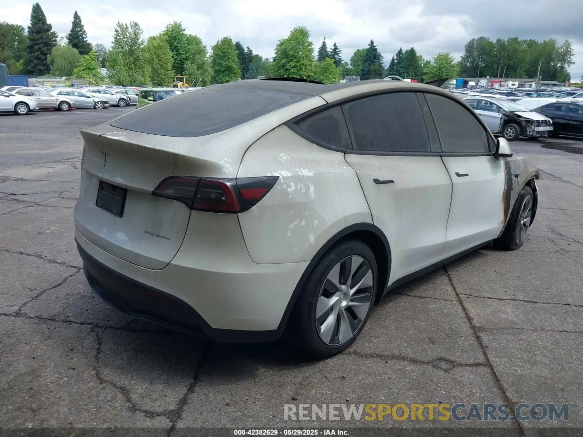 4 Photograph of a damaged car 7SAYGAEE2PF832799 TESLA MODEL Y 2023