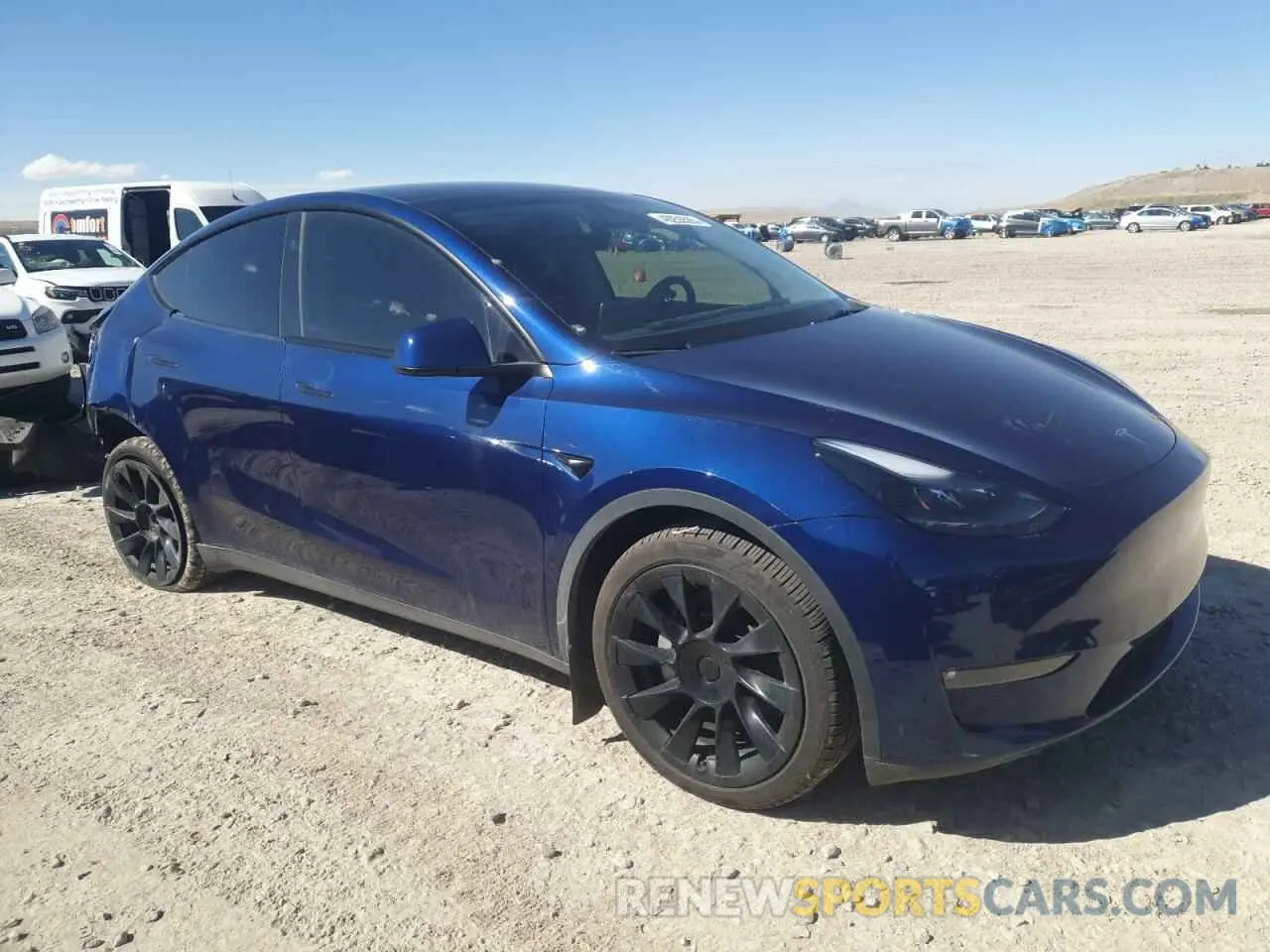 4 Фотография поврежденного автомобиля 7SAYGAEE2PF855113 TESLA MODEL Y 2023