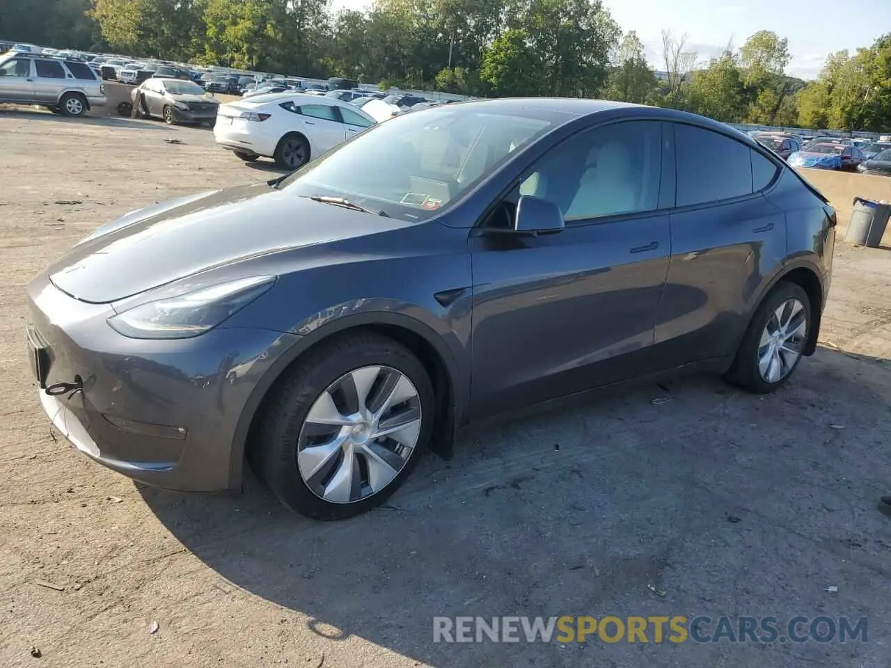 1 Фотография поврежденного автомобиля 7SAYGAEE2PF868962 TESLA MODEL Y 2023