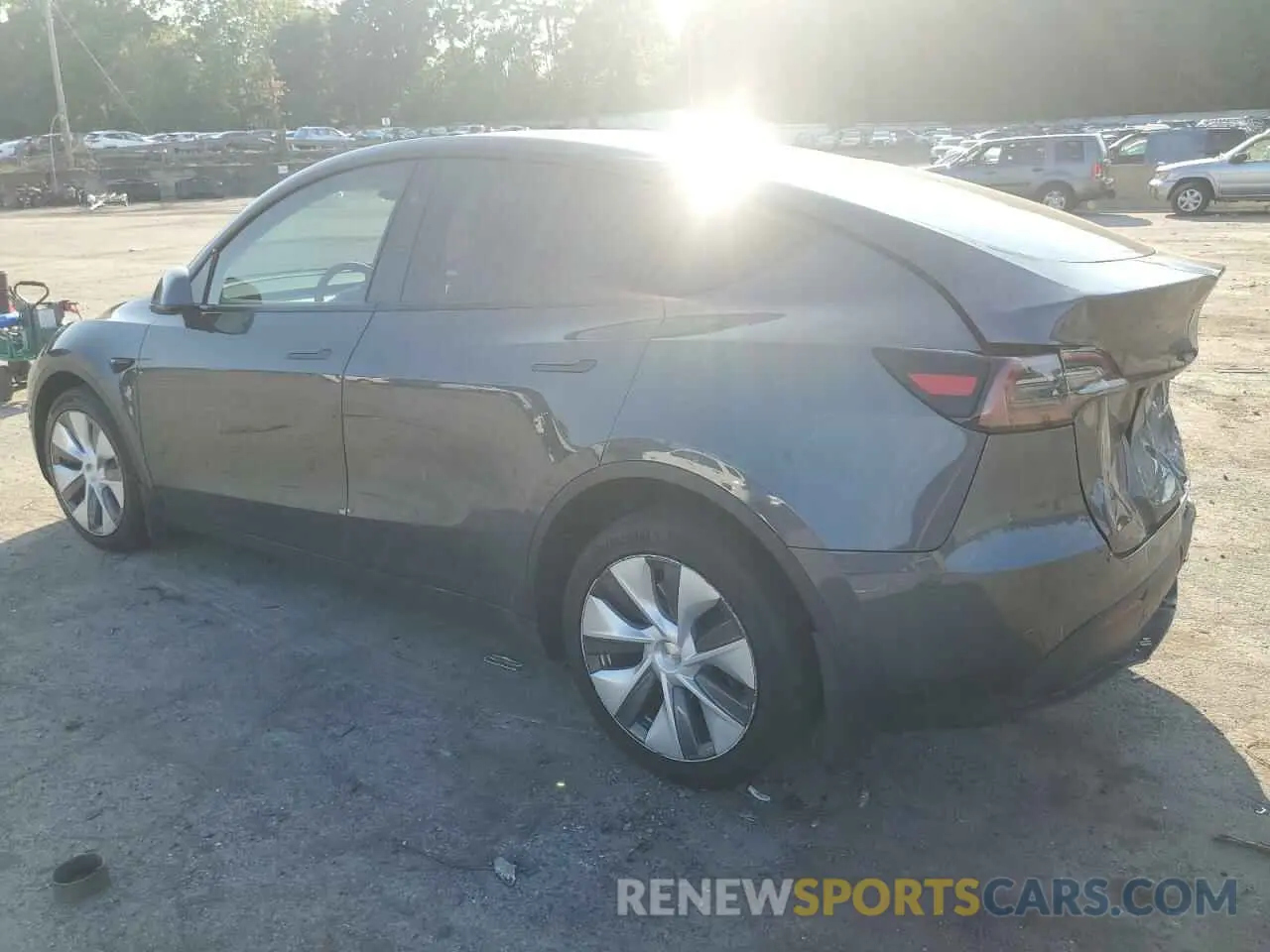 2 Фотография поврежденного автомобиля 7SAYGAEE2PF868962 TESLA MODEL Y 2023