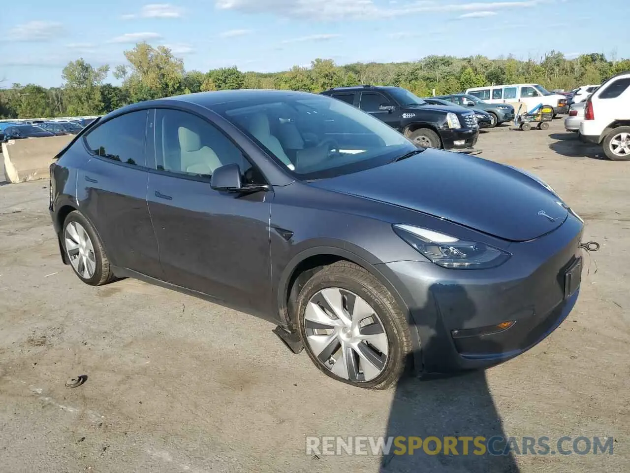 4 Фотография поврежденного автомобиля 7SAYGAEE2PF868962 TESLA MODEL Y 2023