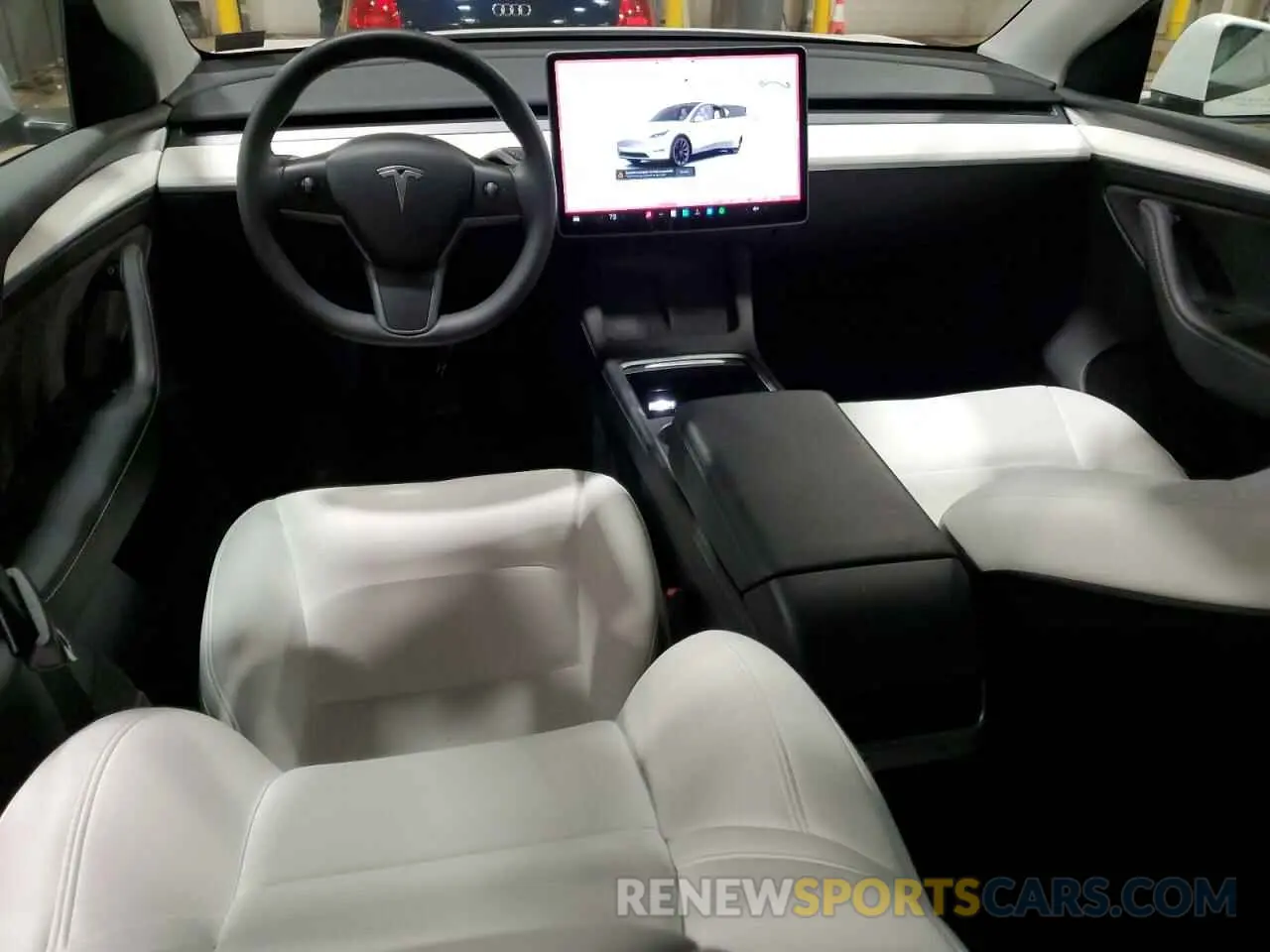8 Фотография поврежденного автомобиля 7SAYGAEE2PF873577 TESLA MODEL Y 2023