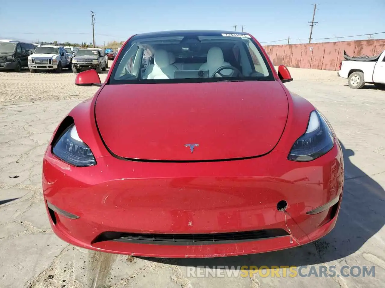 5 Photograph of a damaged car 7SAYGAEE2PF876219 TESLA MODEL Y 2023