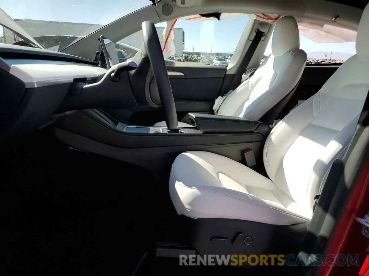 7 Photograph of a damaged car 7SAYGAEE2PF876219 TESLA MODEL Y 2023