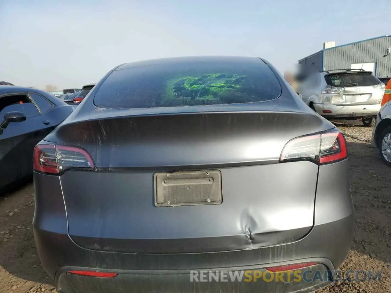 6 Photograph of a damaged car 7SAYGAEE2PF910062 TESLA MODEL Y 2023