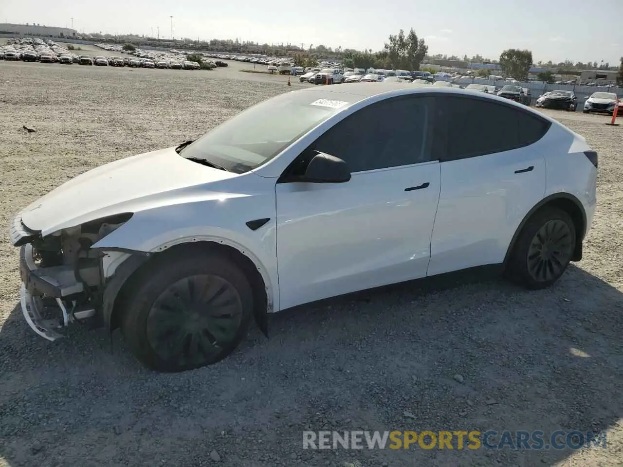 1 Photograph of a damaged car 7SAYGAEE2PF943904 TESLA MODEL Y 2023
