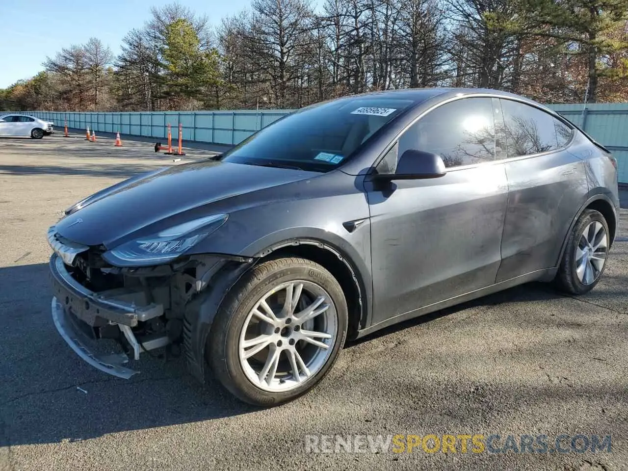 1 Photograph of a damaged car 7SAYGAEE3PF585261 TESLA MODEL Y 2023