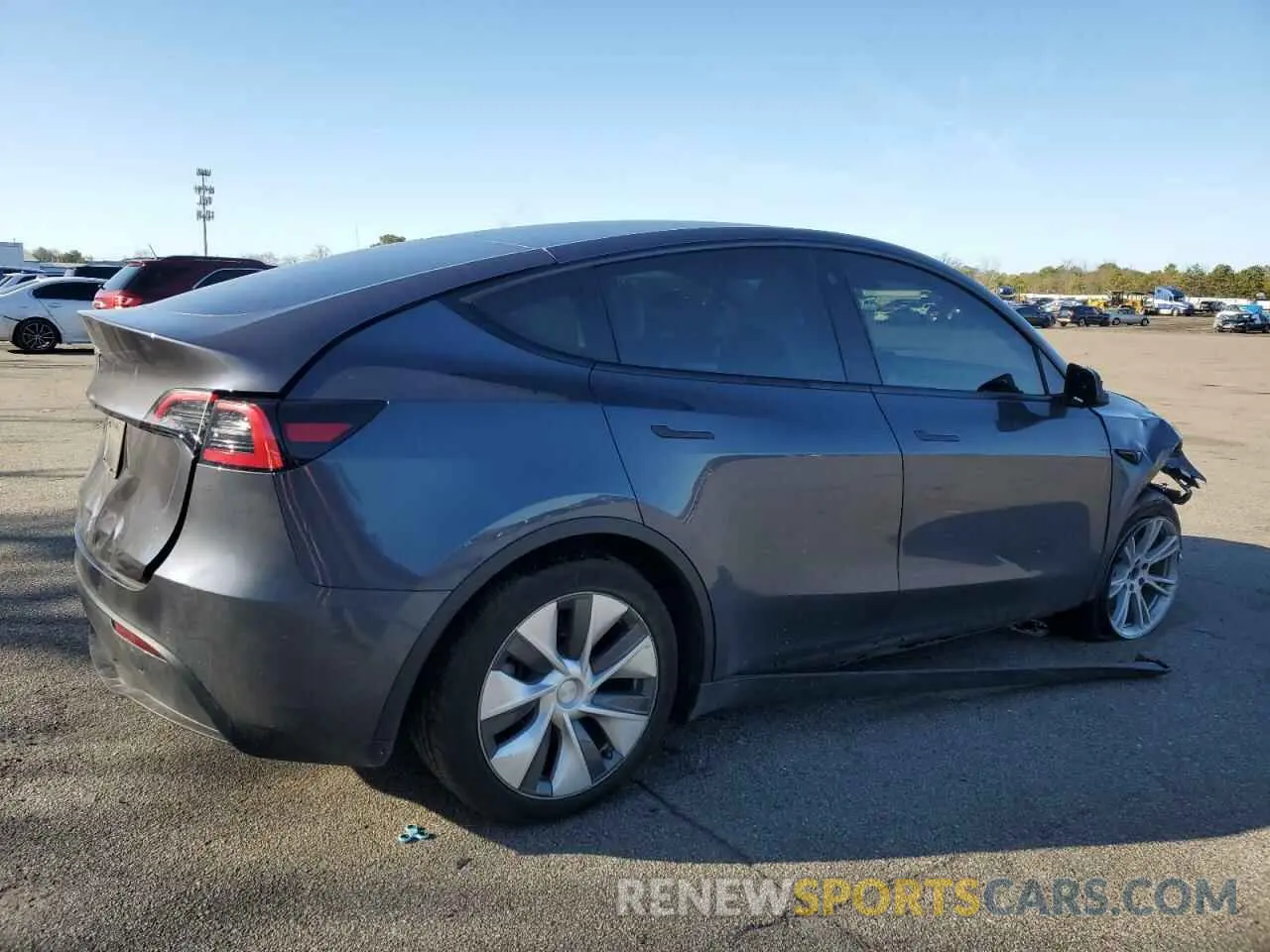 3 Photograph of a damaged car 7SAYGAEE3PF585261 TESLA MODEL Y 2023