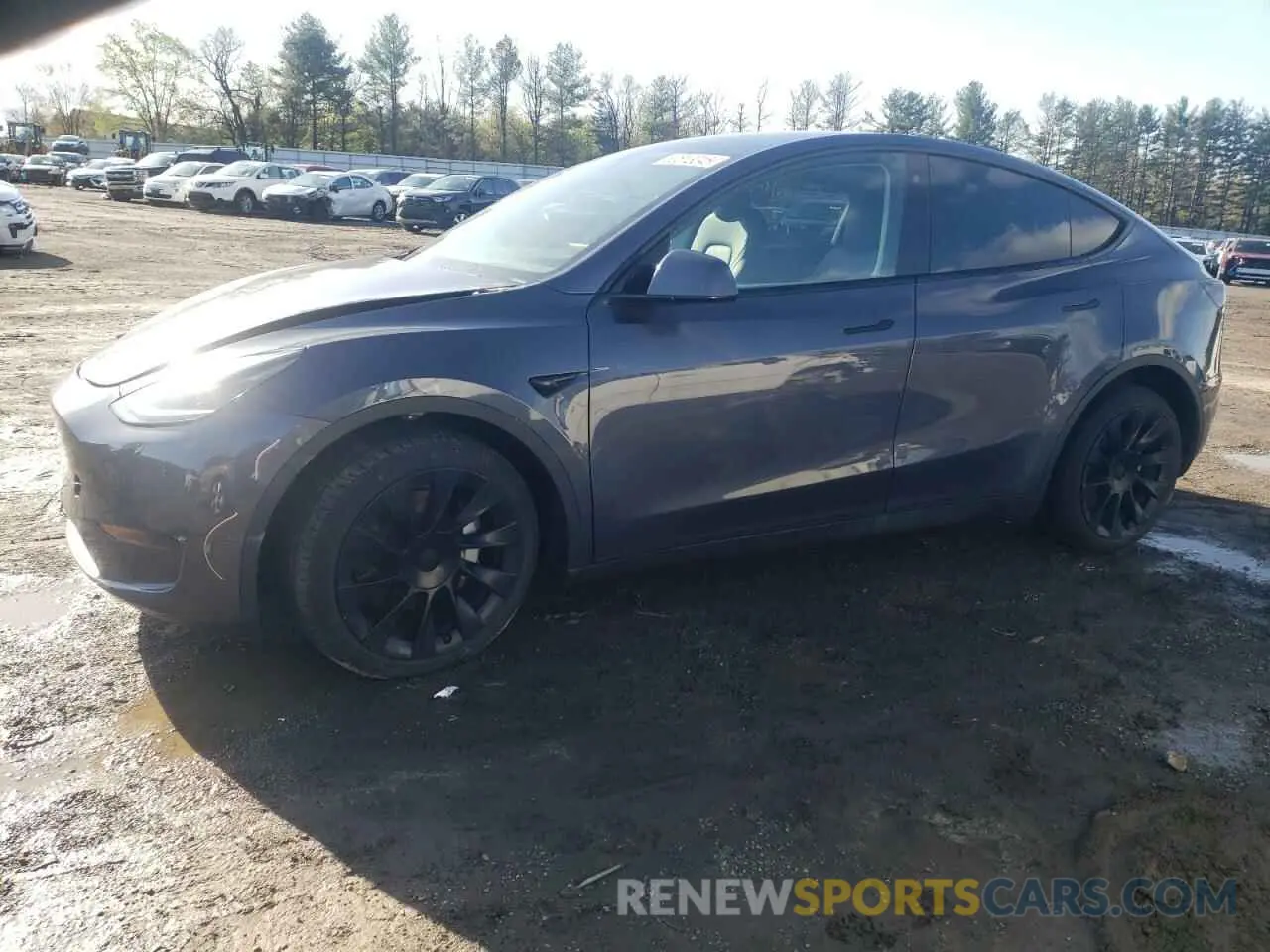 1 Photograph of a damaged car 7SAYGAEE3PF596826 TESLA MODEL Y 2023