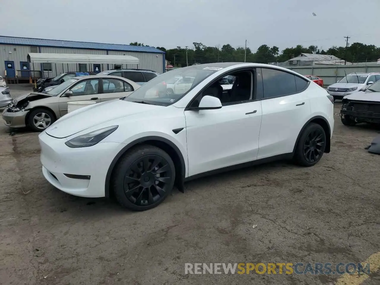1 Фотография поврежденного автомобиля 7SAYGAEE3PF669631 TESLA MODEL Y 2023