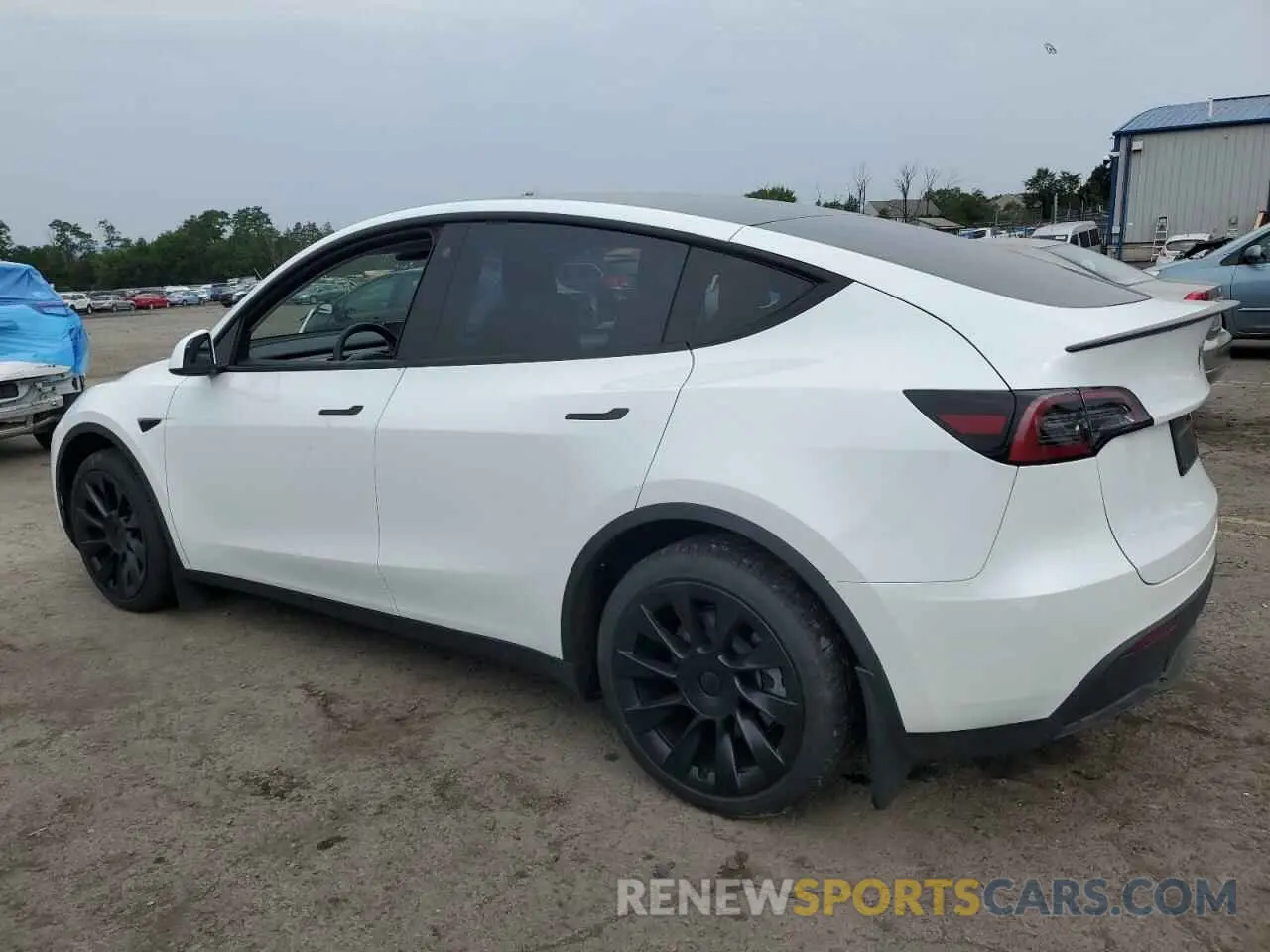 2 Фотография поврежденного автомобиля 7SAYGAEE3PF669631 TESLA MODEL Y 2023