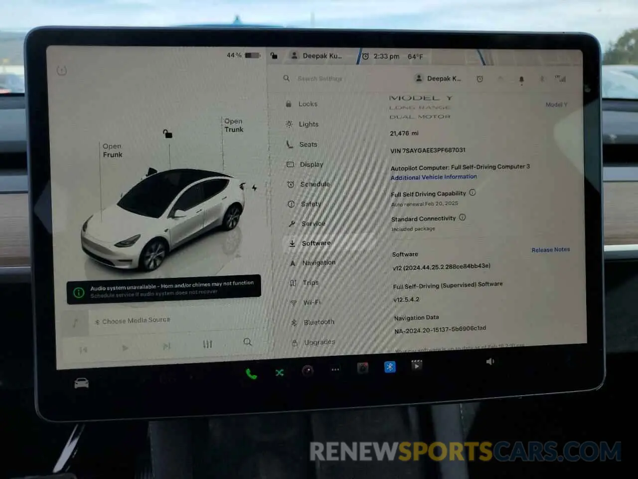 9 Photograph of a damaged car 7SAYGAEE3PF687031 TESLA MODEL Y 2023