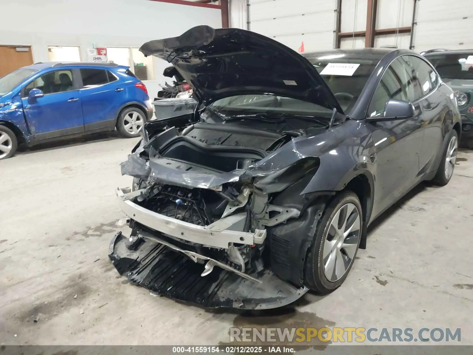 6 Фотография поврежденного автомобиля 7SAYGAEE3PF690592 TESLA MODEL Y 2023