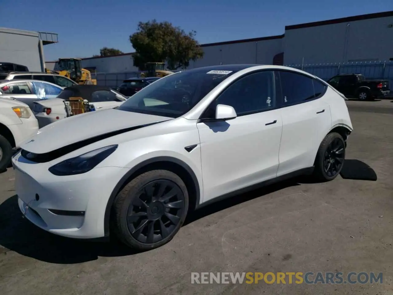 1 Photograph of a damaged car 7SAYGAEE3PF697235 TESLA MODEL Y 2023