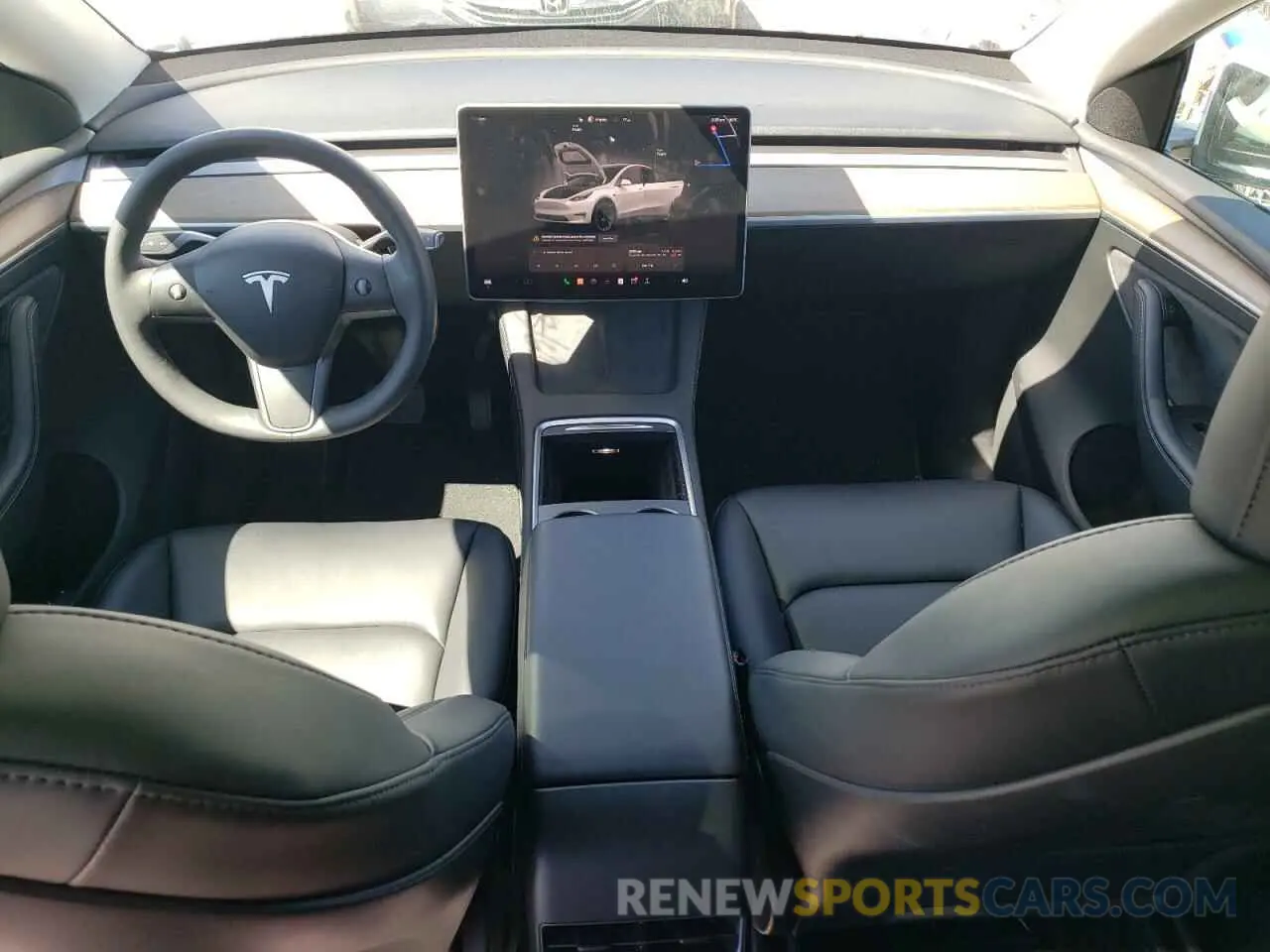 8 Photograph of a damaged car 7SAYGAEE3PF697235 TESLA MODEL Y 2023