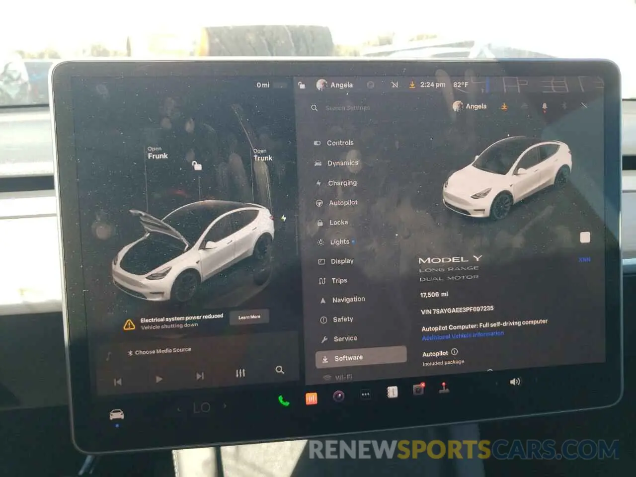 9 Photograph of a damaged car 7SAYGAEE3PF697235 TESLA MODEL Y 2023