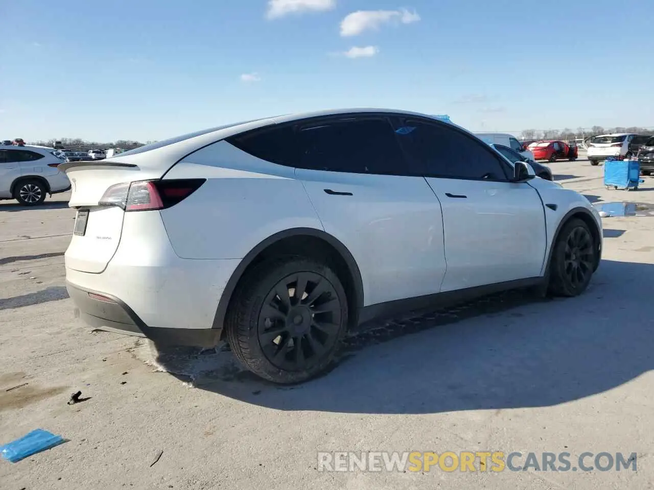 3 Photograph of a damaged car 7SAYGAEE3PF767171 TESLA MODEL Y 2023