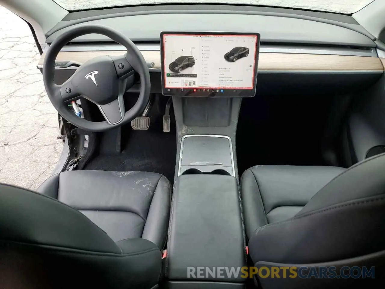 8 Фотография поврежденного автомобиля 7SAYGAEE3PF840801 TESLA MODEL Y 2023