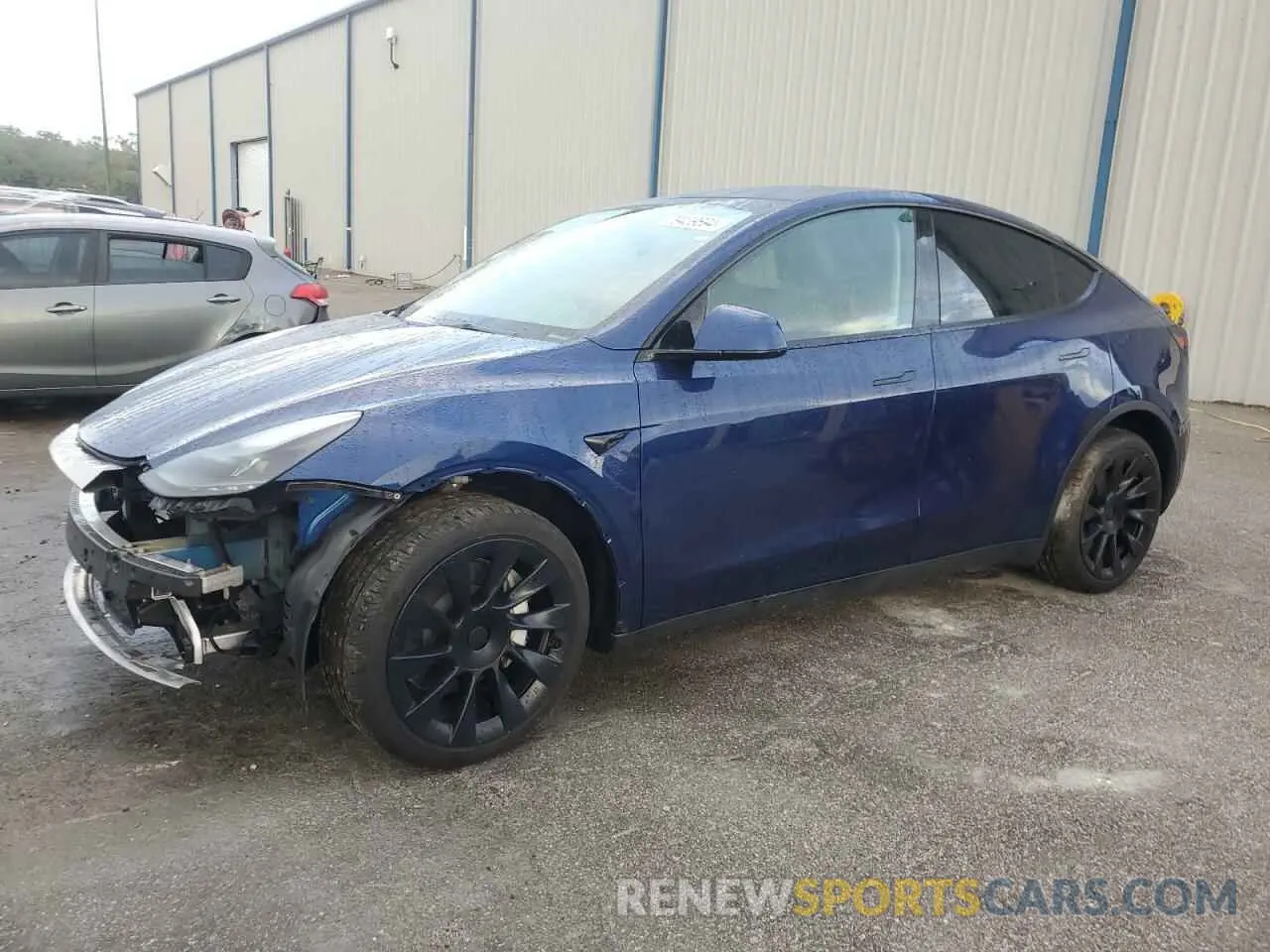 1 Фотография поврежденного автомобиля 7SAYGAEE3PF842256 TESLA MODEL Y 2023