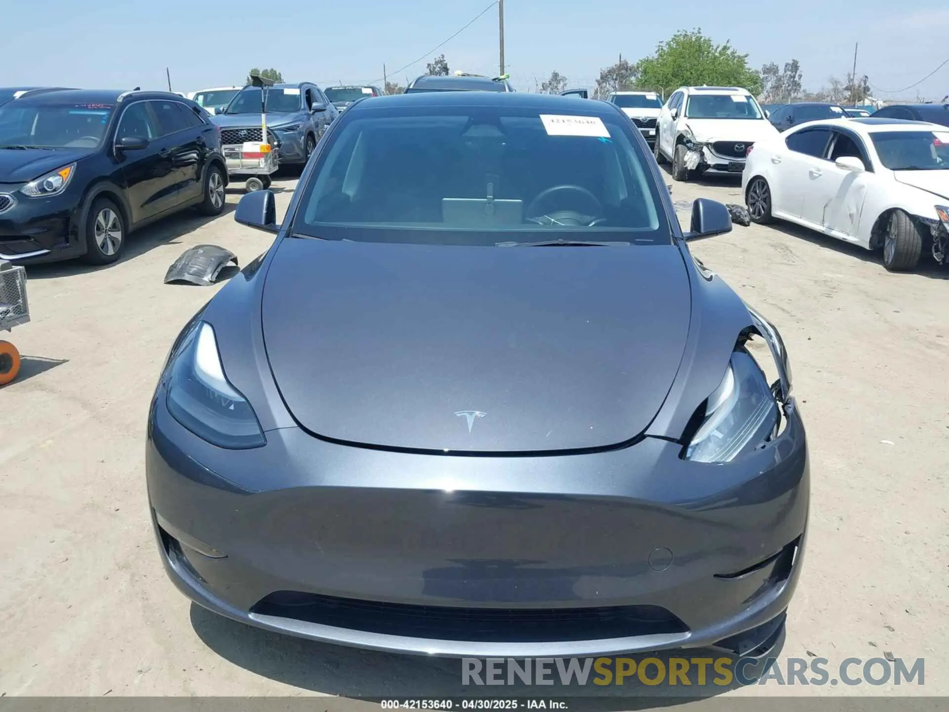 12 Фотография поврежденного автомобиля 7SAYGAEE3PF871904 TESLA MODEL Y 2023