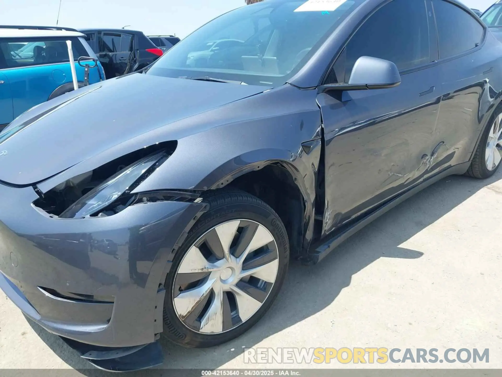6 Фотография поврежденного автомобиля 7SAYGAEE3PF871904 TESLA MODEL Y 2023