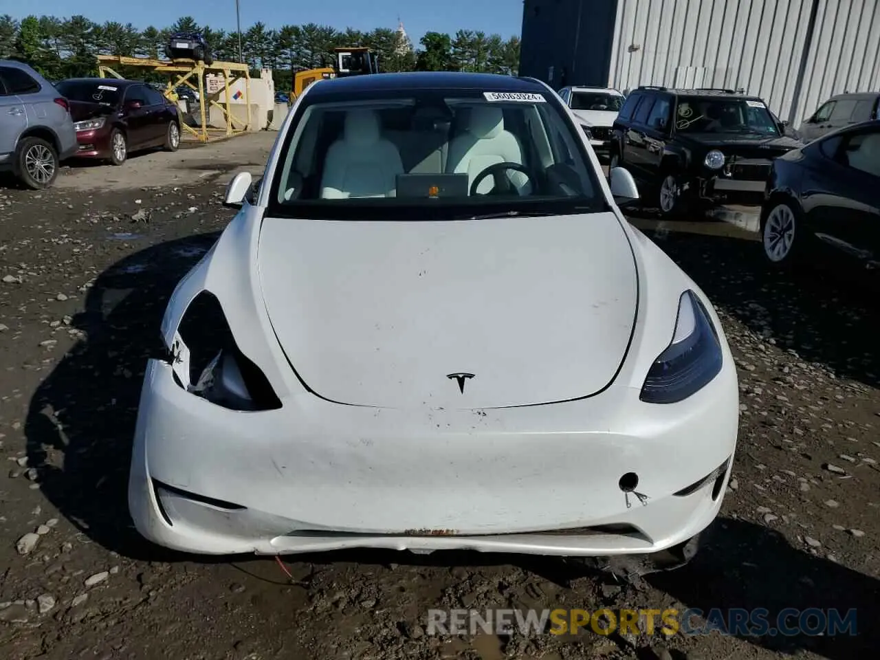 5 Photograph of a damaged car 7SAYGAEE3PF958542 TESLA MODEL Y 2023