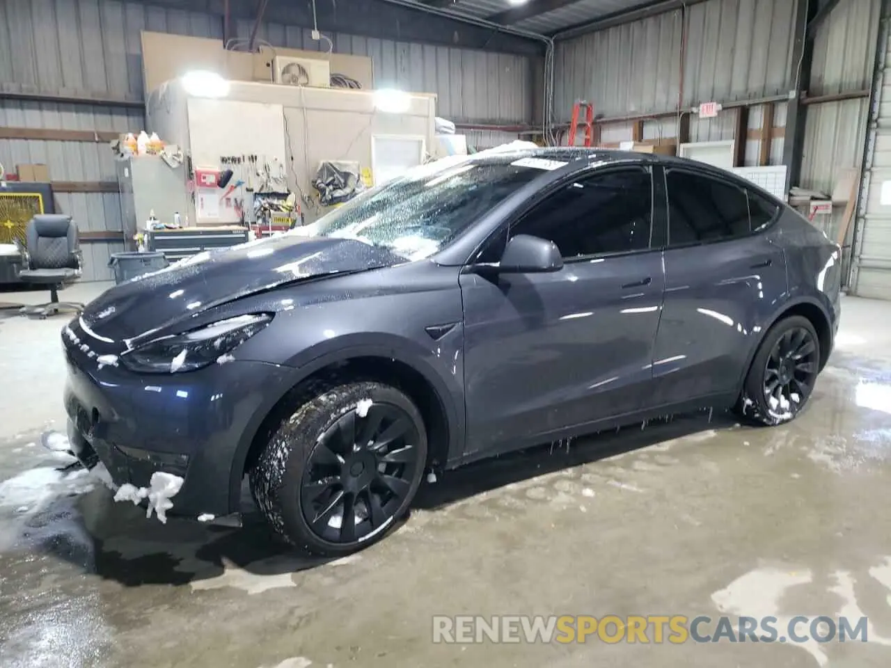1 Фотография поврежденного автомобиля 7SAYGAEE3PF968231 TESLA MODEL Y 2023