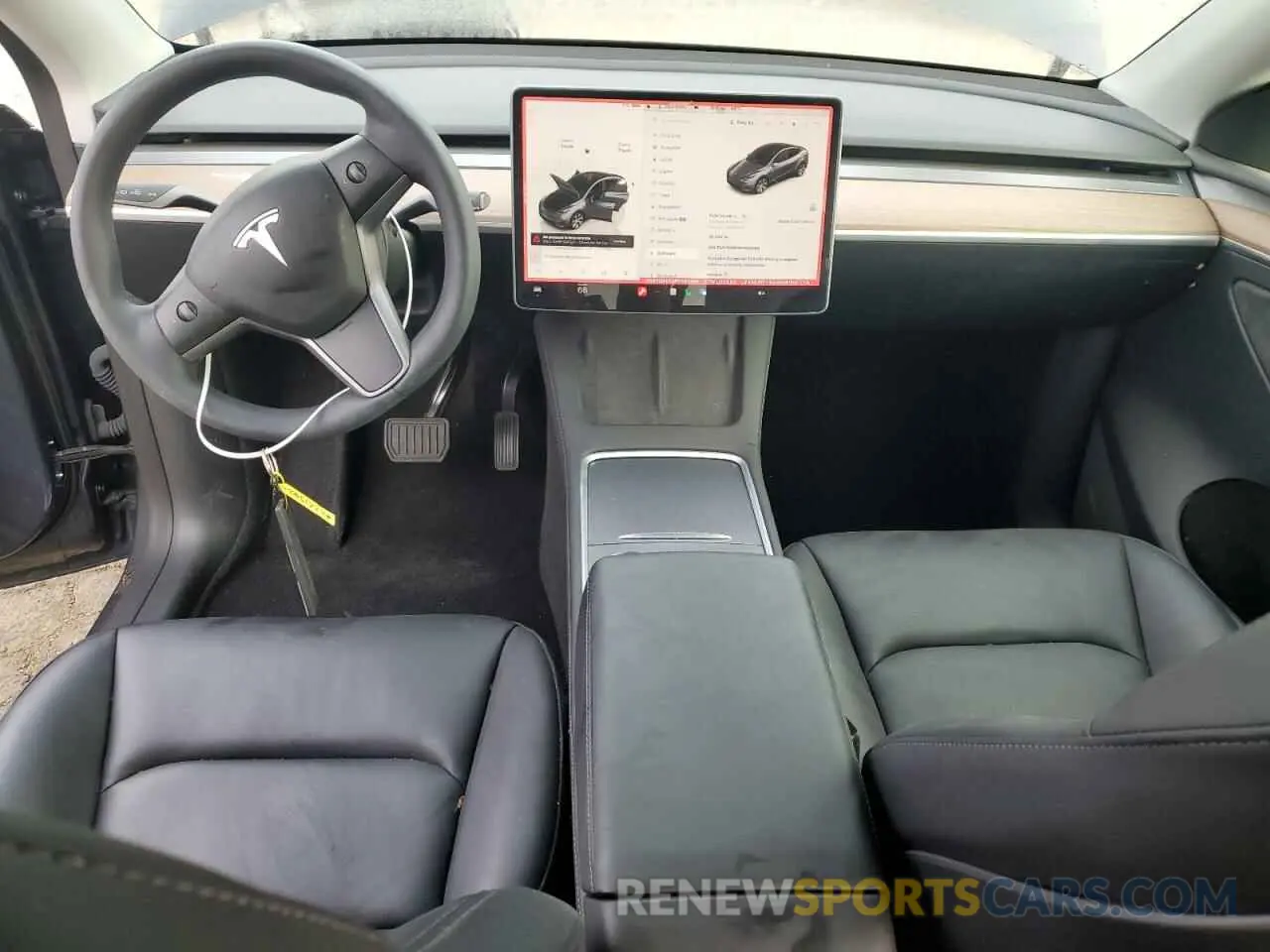 8 Photograph of a damaged car 7SAYGAEE4PF582465 TESLA MODEL Y 2023