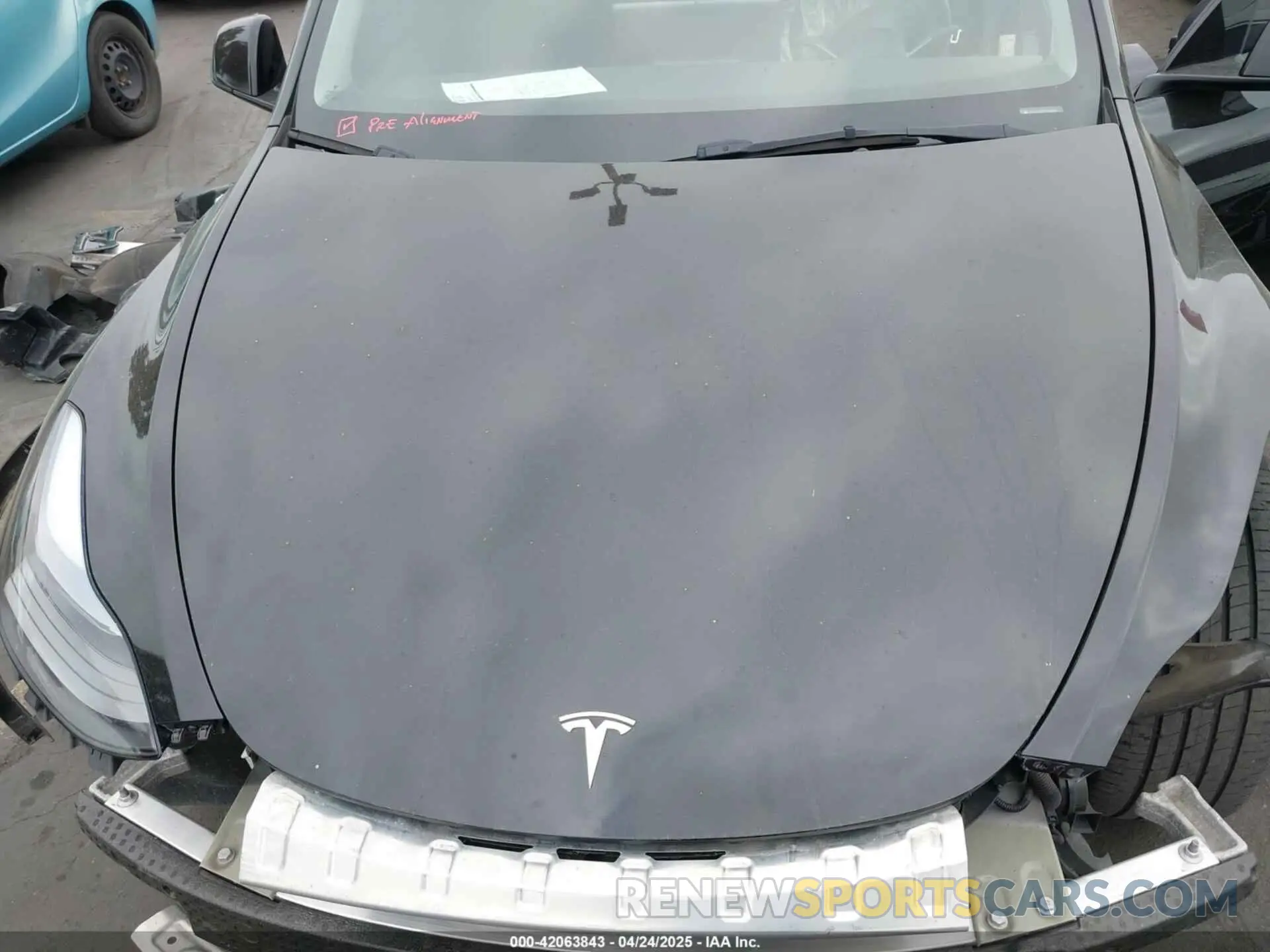 10 Фотография поврежденного автомобиля 7SAYGAEE4PF636427 TESLA MODEL Y 2023