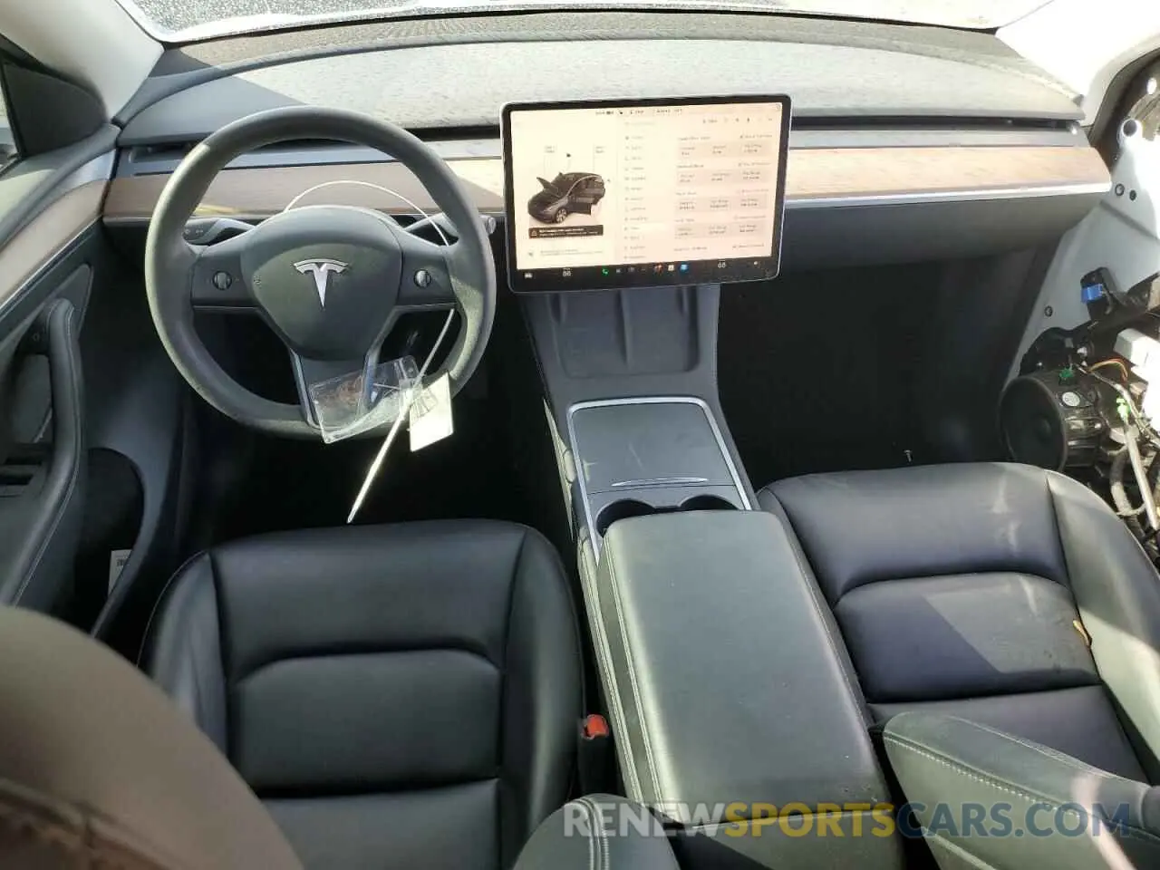 8 Фотография поврежденного автомобиля 7SAYGAEE4PF670755 TESLA MODEL Y 2023