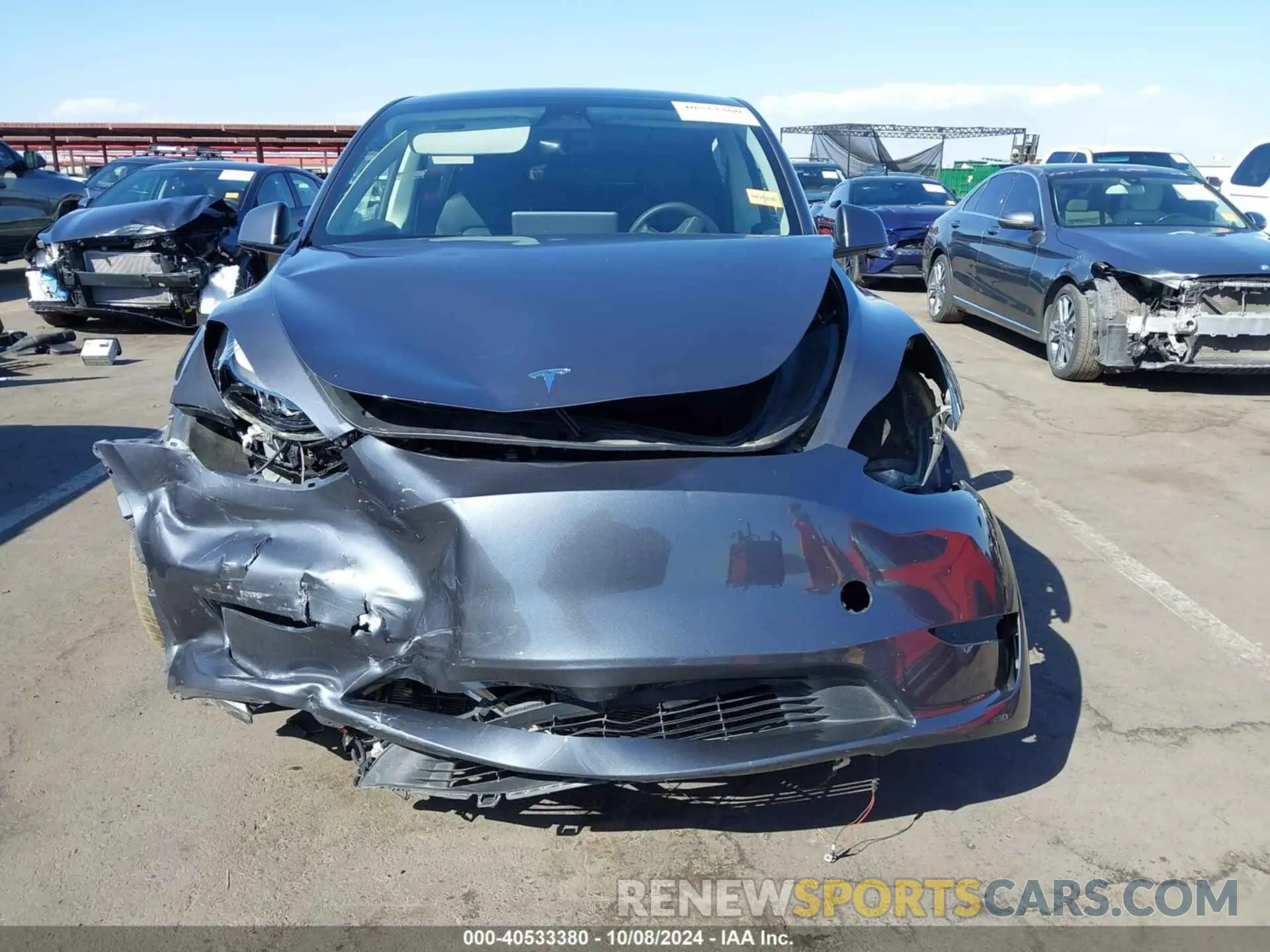 13 Фотография поврежденного автомобиля 7SAYGAEE4PF711966 TESLA MODEL Y 2023
