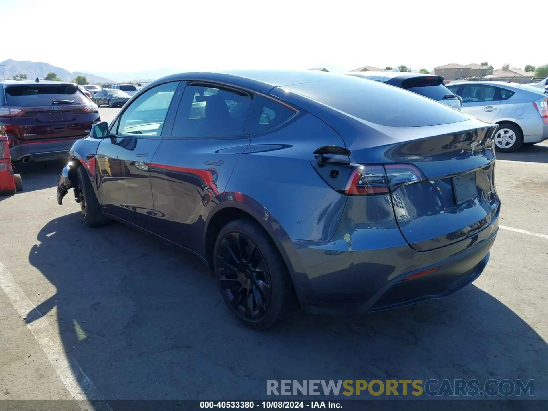3 Фотография поврежденного автомобиля 7SAYGAEE4PF711966 TESLA MODEL Y 2023