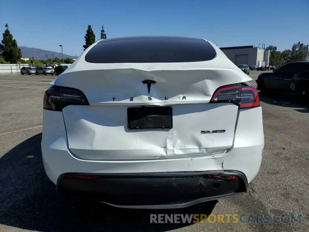 6 Фотография поврежденного автомобиля 7SAYGAEE4PF786487 TESLA MODEL Y 2023