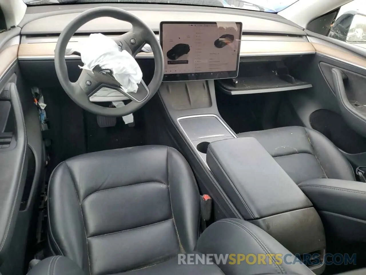 8 Photograph of a damaged car 7SAYGAEE4PF833159 TESLA MODEL Y 2023