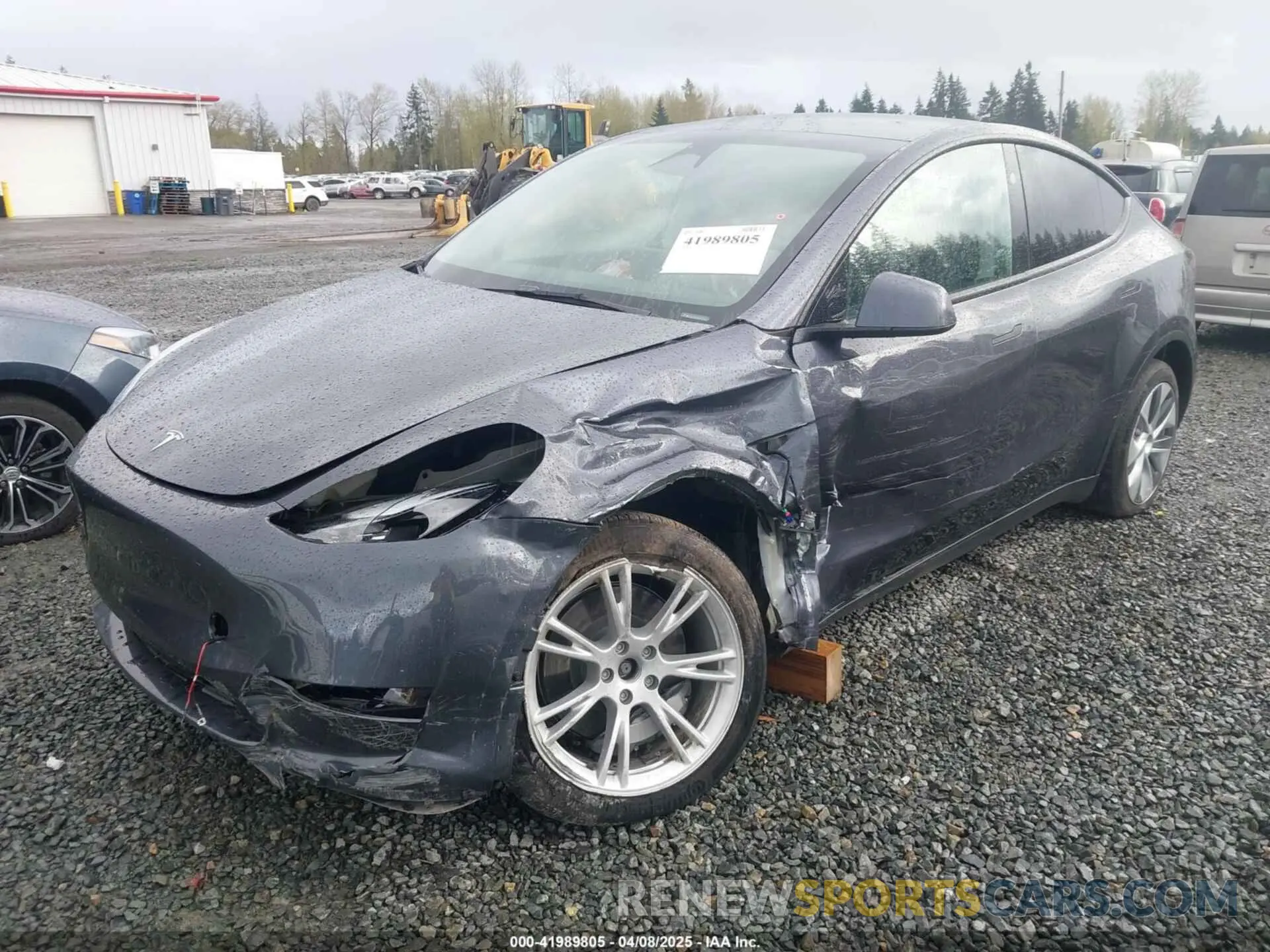 2 Photograph of a damaged car 7SAYGAEE4PF871281 TESLA MODEL Y 2023