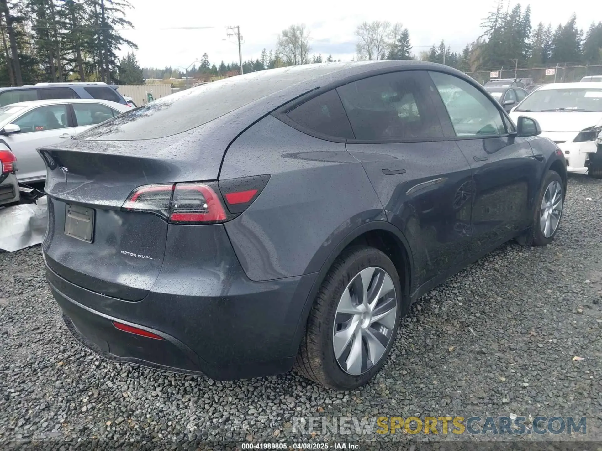 4 Photograph of a damaged car 7SAYGAEE4PF871281 TESLA MODEL Y 2023
